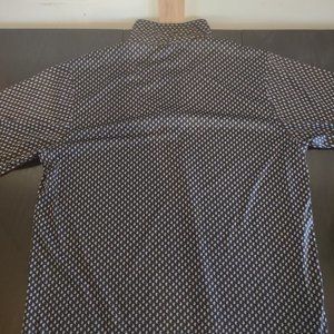 Donald Ross -Old Course-pattern golf shirt size XL